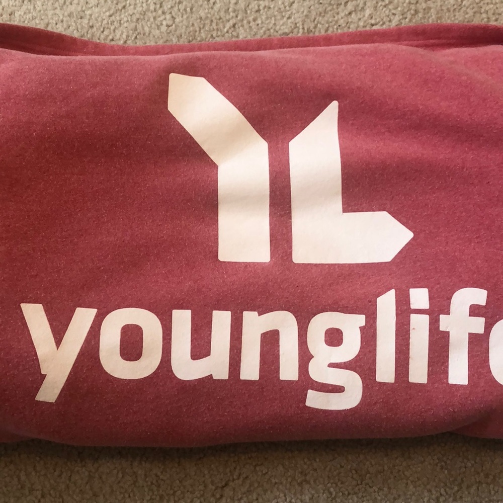 💛SOLD💛 YoungLife Sweatshirt Blanket & Notebook